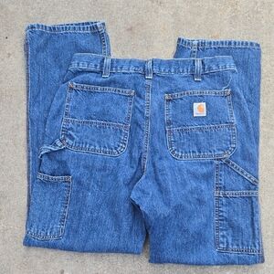 Carhartt Carpenter Jeans Loose Fit Workwear 33x32